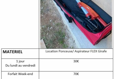 Location Location Ponceuse/ Aspirateur FLEX Girafe Festool à Entraigues-sur-la-Sorgue